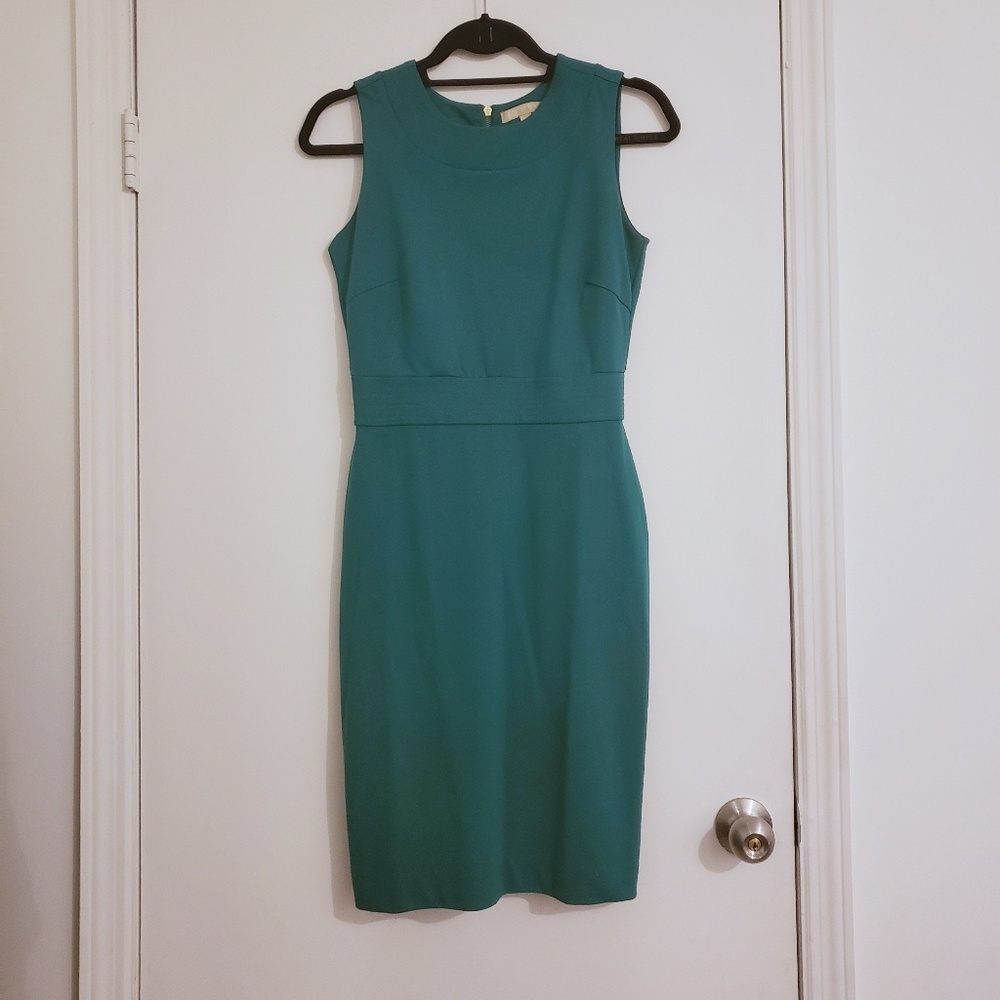 Banana Republic Kelly Green Sheath Dress